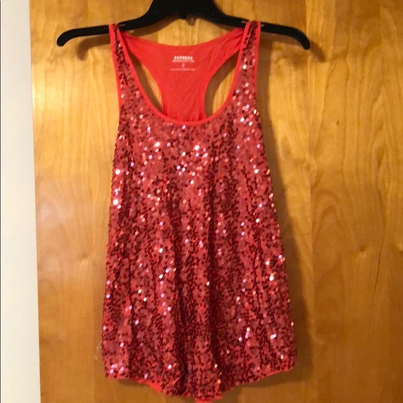 Express sequin tank size xs - Picture 1 of 2